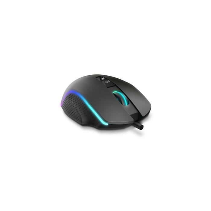 Souris Krom NXKROMKEOS – Gaming, Optique 6400 DPI, RGB, 7 Boutons - vue 5