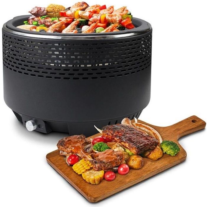 precauti Portable en Acier Inoxydable Barbecue Grill Charbon De Bois Pliant Mini Pocket Barbecue pour La Maison Et Extérieur Barbecue Accessoires 