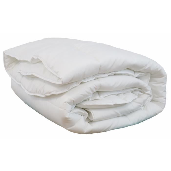 LINANDELLE - Couette blanche synthétique 550gr hiver OLYMPE - Blanc - 240x280 cm
