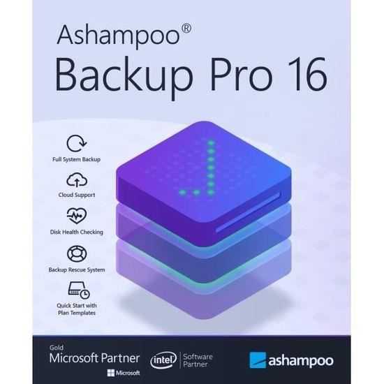 Clé dactivation Ashampoo Backup Pro 16 (à vie / 1 PC)