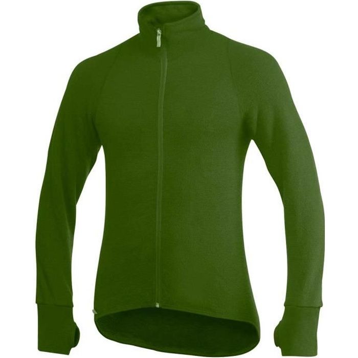Veste Ullfrotté Grand Froid 600 gr Woolpower Vert Mixte