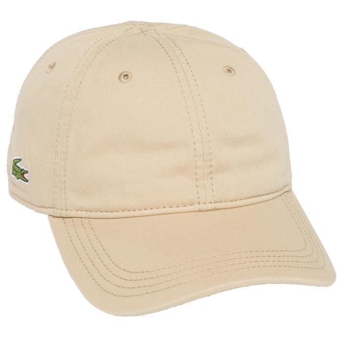 Lacoste Homme Casquettes / Casquette Snapback & Strapback Classic Beige