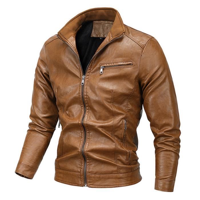 Veste cuir homme marque 2025