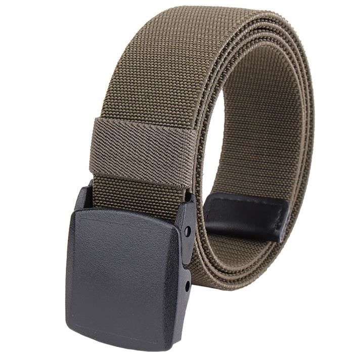 Ceinture Homme Largeur 6 Cm Ceinture homme en nylon respirant en tissu de toile respirante Ceinture