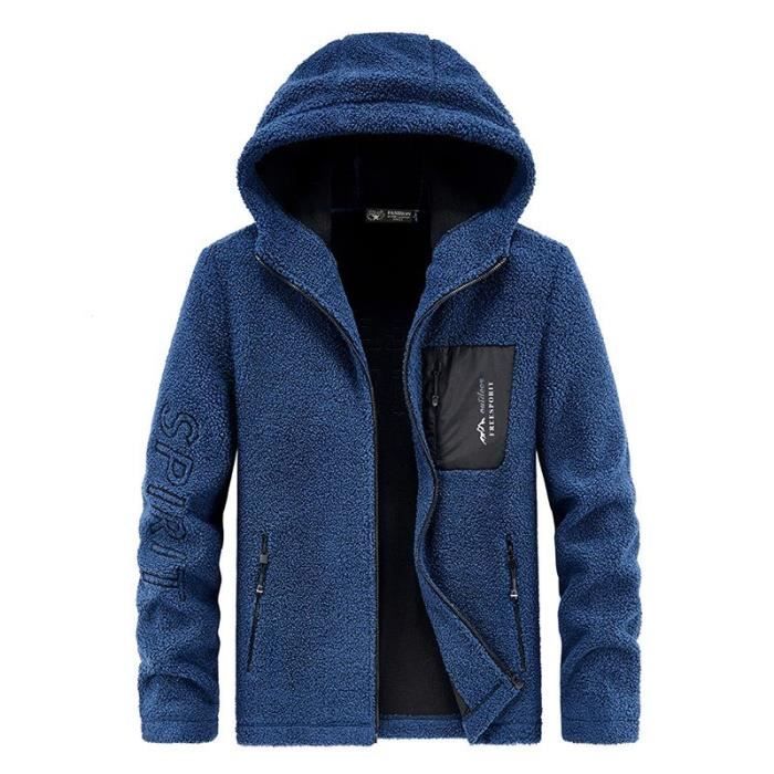 Sous-Vêtement Thermique - Manches Longues - Polaire - Sport - Homme - Bleu  XL Bleu - Cdiscount Sport