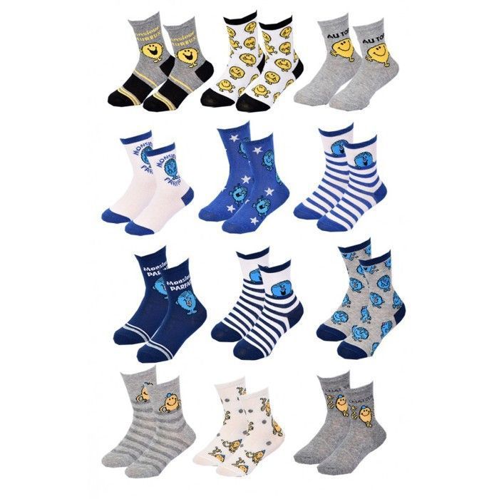 MANCHESTER CITY FC Chaussettes Garçon - Lot De 5 Paires De