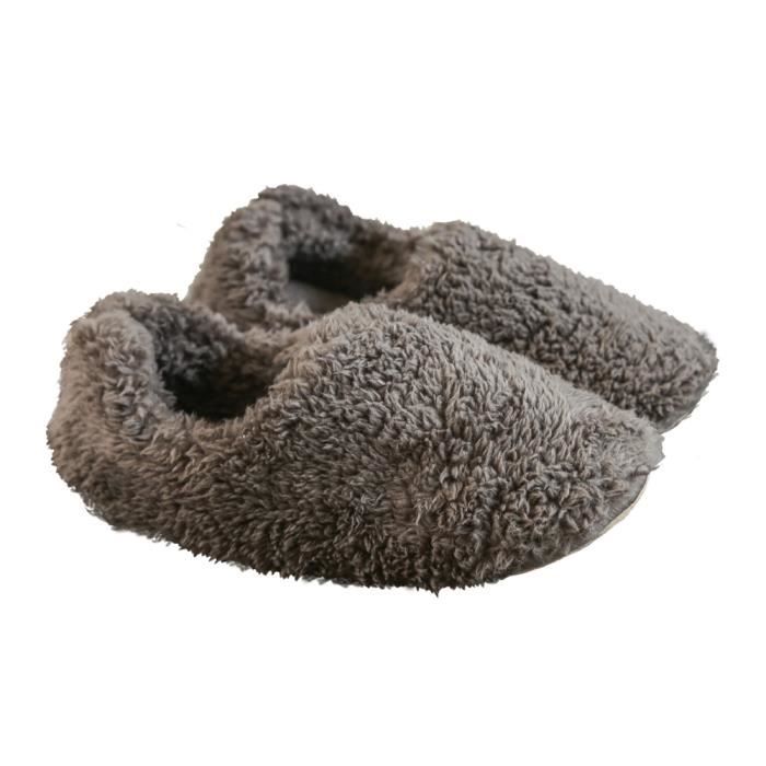 Chaussons D'intérieur Femme Vanuba - Cuir Véritable, Doublure Peau De Mouton | Taille 36-42, Antidérapants, Faits Main