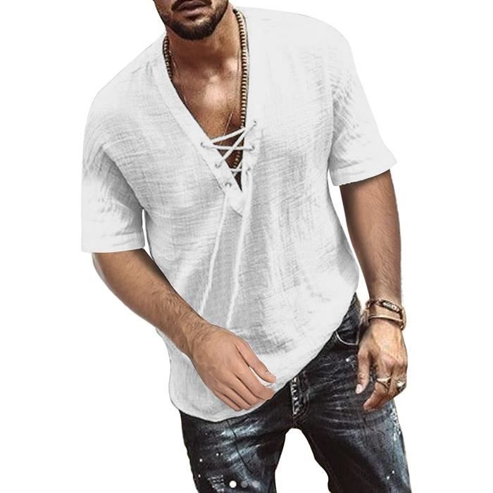 Gilet T-Shirt Chemisier Camisole Débardeurs Plage Décontracté Grande
