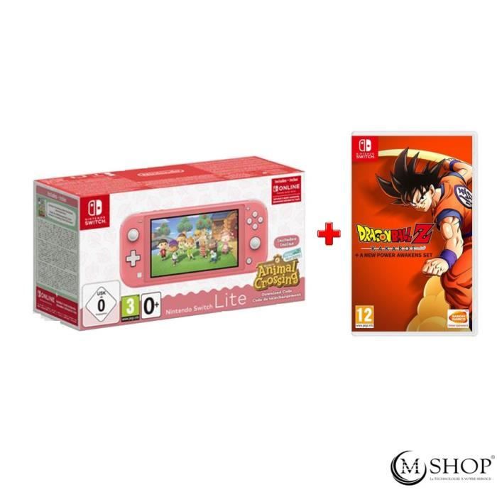 Console portable - Nintendo - Switch Lite - Corail - 32 Go