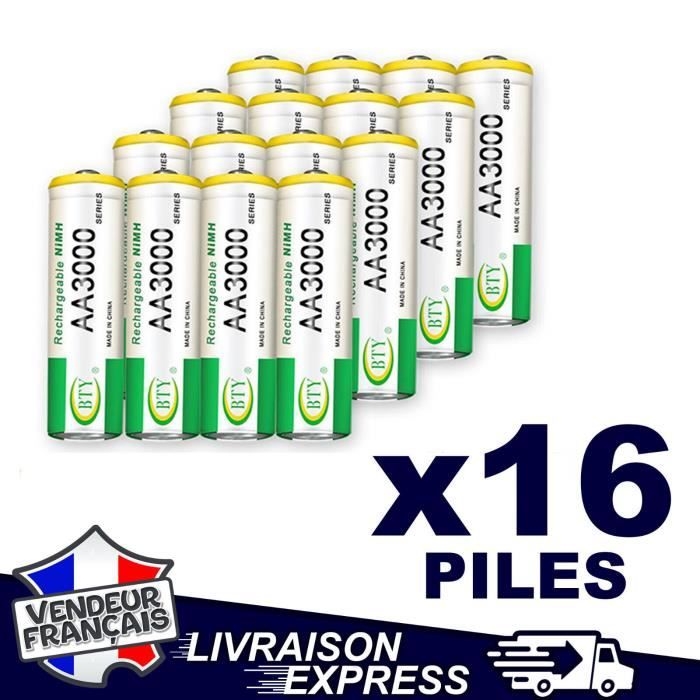 PKCELL AA Rechargeable NiMH 1200mAh 1.2V, Double A Ni-Mh