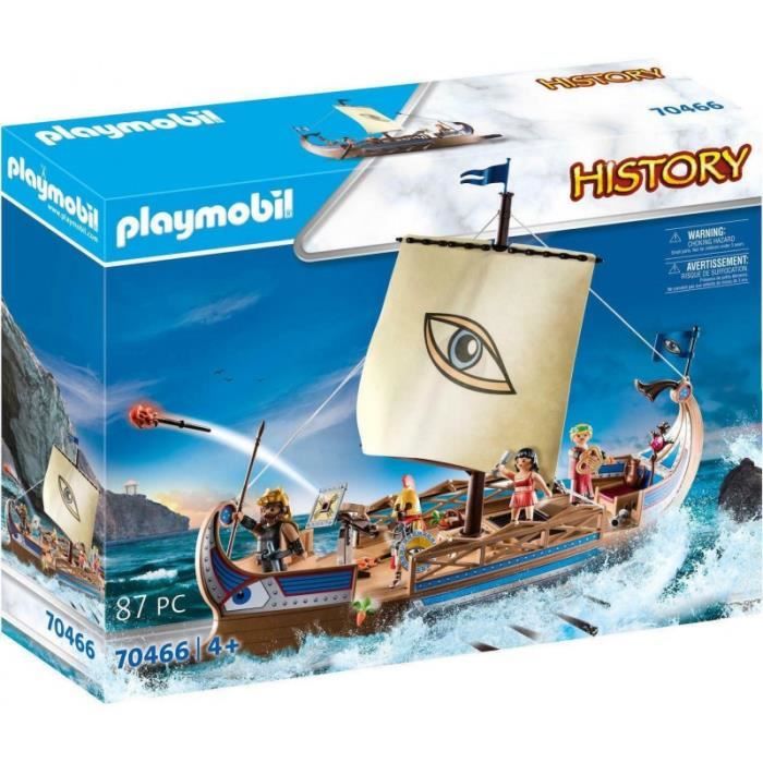 Jeux de construction - PLAYMOBIL - Argo et les Argonautes - À monter soi-même - À partir de 8 ans - Mixte
