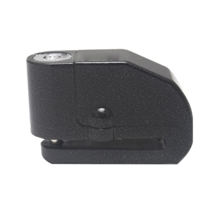 Antivol à Disque De Frein Rechargeable Avec Alarme 120 DB - Pour Moto, Vélo, Scooter - Câble De Rappel 1,8m - Étanche, Robuste - 10