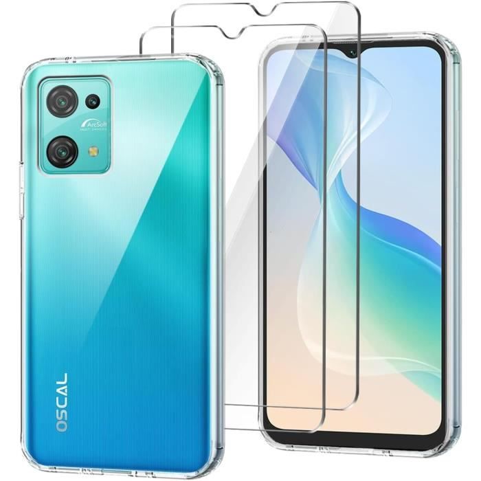 Custodia In TPU Morbida Per Oscal C20 / C20 Pro – Cover Protettiva In Gomma, Colore Nero
