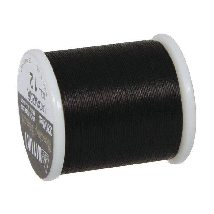 Fil à Enfiler Pour Rocailles Delica - 0,27 Mm, Bobine De 50 M, Couleur Or - Rayher