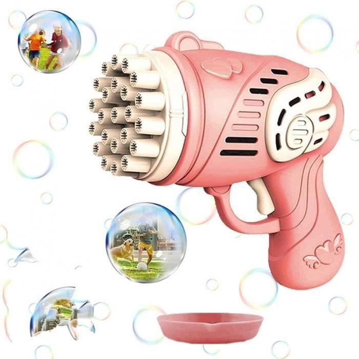 Machine À Bulles de Père Noël, Bulle de péter du Père Noël avec lumière et Musique,Funny Santa Bubble Machine, Jouet de Bulles de Savon électrique, Bas de noël Cadeaux fête pour Enfant