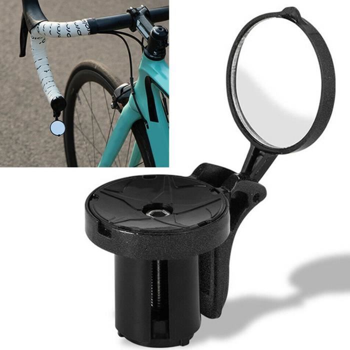 1x Cyclisme VTT Universal guidon miroir 360C rotation vélo rétroviseur VV 