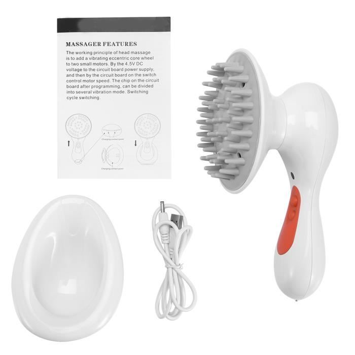 Brosse Multifonction Cheval Red Left)Peigne Pour Chiens Et Chats, Brosse De Toilettage, Gant De Toilettage Cheval Nettoyage Poils