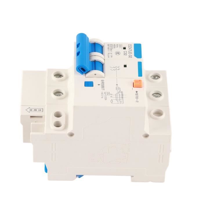 Cikonielf RCBO GYL8 4P 400VAC RCCB Disjoncteur à Courant Résiduel