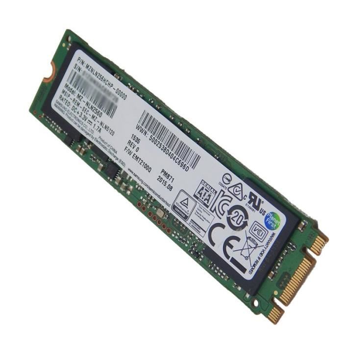 SSD SATA M.2 Samsung MZ-NLN2560 MZNLN256HCHP 256Go