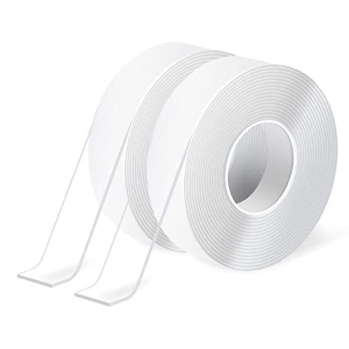 Ruban De Hockey Guirnd – 2 Rouleaux, Noir, Adhésif Fort, Tissu Polyester/coton
