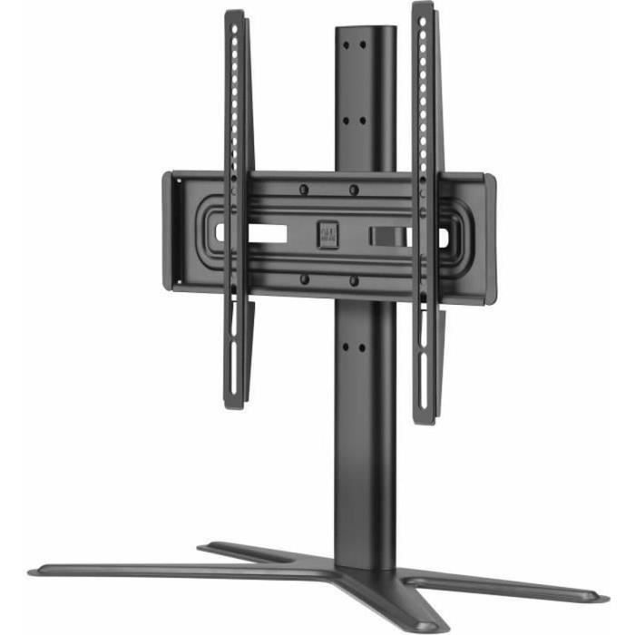 RFIVER Support TV Trépied Universel 32-65" - Réglable Hauteur/Pivotement - VESA 400x400 - Brun