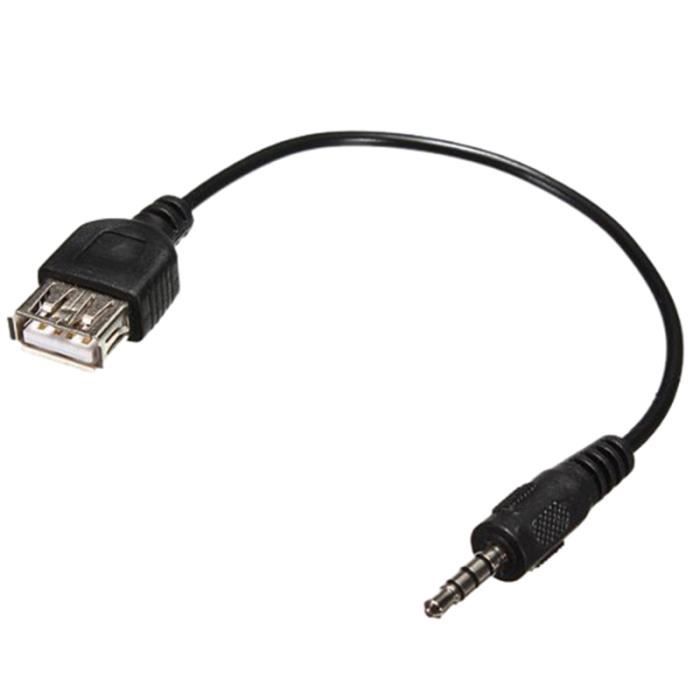 Cable de casque d'audio Cable USB Appareils electroniques Cable d'audio