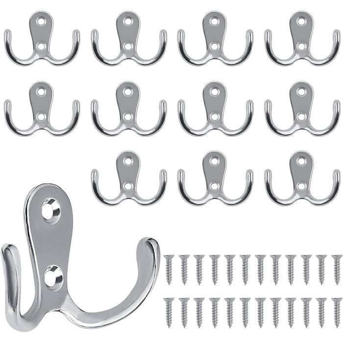 Porte-manteau rail 4 patères à fixer Sans marque - Sanifer