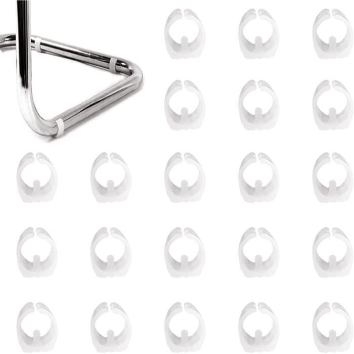 Lot De 8 Patins Glisseurs Ronds - Pour Tube Extérieur De 35 Mm - Réf R6 - Neufs