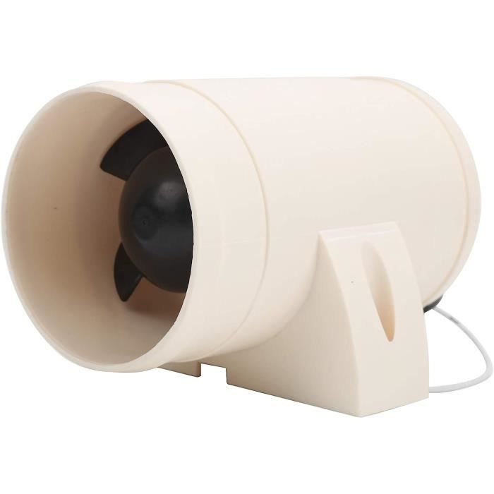 Souffleur D'air De Cale Marin 3 Pouces - 24V, 130 CFM, Ventilation Forte Pour Bateau, Yacht, Camping-car
