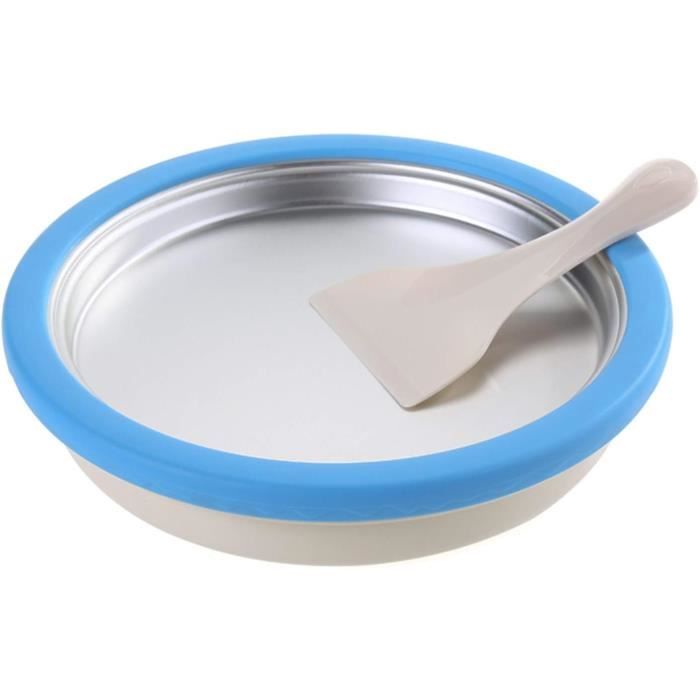 Machine à Glace Roulée Instantanée - Plaque En Inox 304 Avec 2 Spatules - Pour Faire Des Rouleaux De Glace Maison - 5