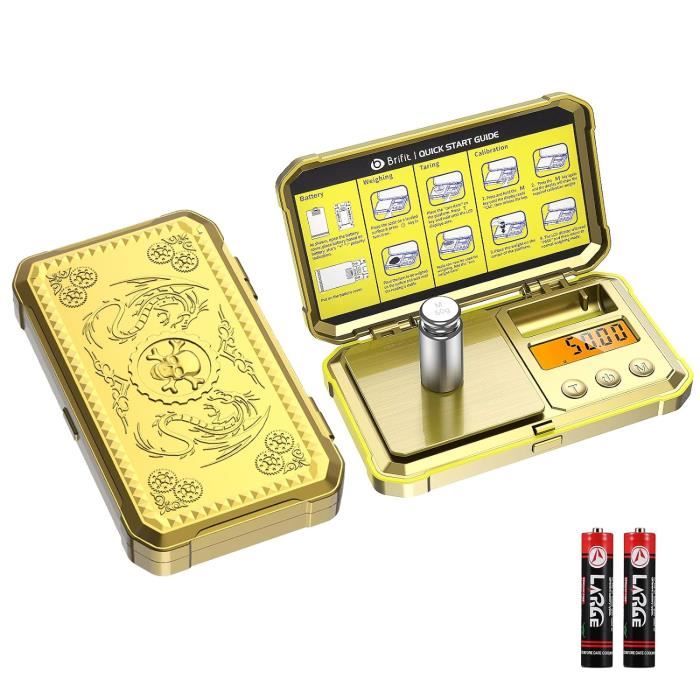 Balance De Précision Numérique 200g / 0,01g - Portable, Avec écran LCD, Pour Bijoux, Herbes, Cuisine