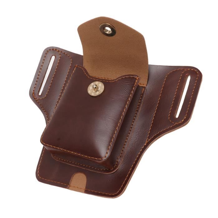 BeaverCraft Porte-outils en cuir robuste 2 en 1