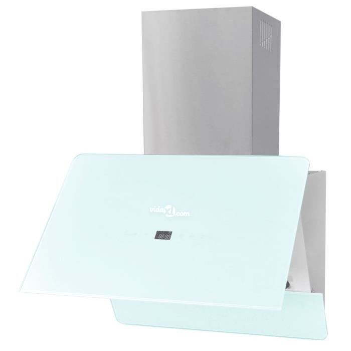 94327Luxe Hotte Verre trempé Hotte aspirante cuisine UltraSilencieuse — free download