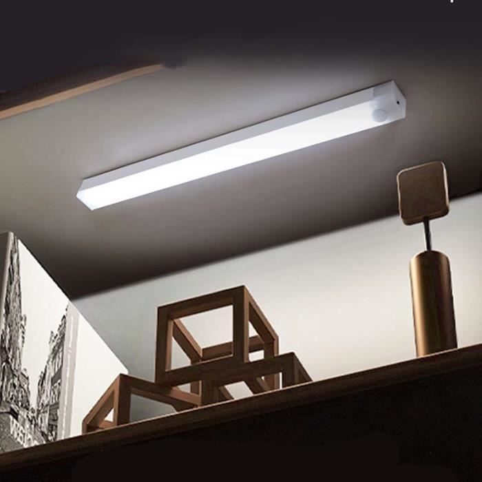 Lampe de plafond LED détecteur de mouvement à piles sans fil 120  °-Induction du corps humain - Cdiscount Maison