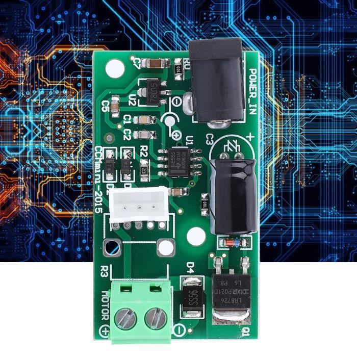 Contrôleur Vitesse Moteur DC PWM 6-28V 3A - Réglable, Inversion, Pour Moteurs Courant Continu - 3