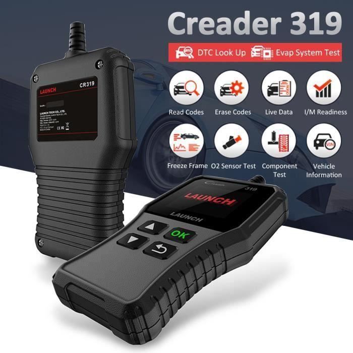 Outil de Diagnostic Voiture OBD2 Universel Lecteur de Code Valise Diagnostique Auto Scanner