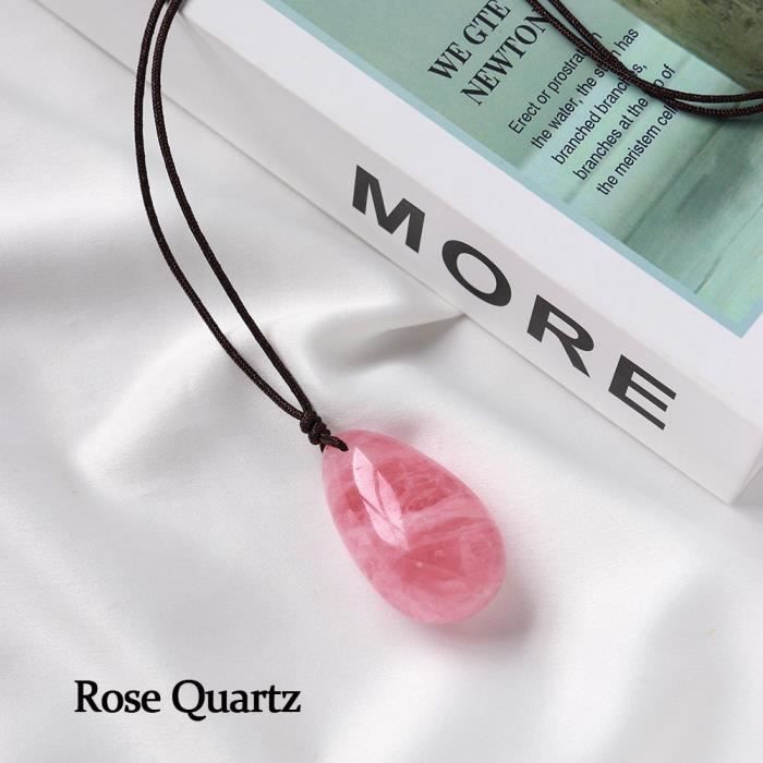 Quartz rose pierre plate, galet pour la lithotherapie