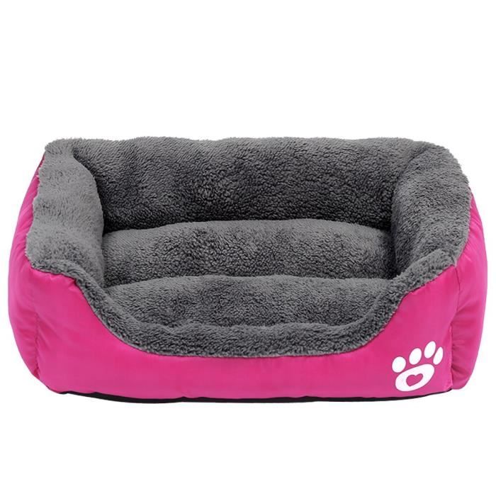Petit Panier Chien Chat Traîneau Noël - Niche Polaire Isolante Hiver | Douillet, Lavable, Déco Festive