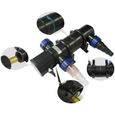 GARDEBRUK® Filtre à rayons UV-C clarificateur stérilisateur filtre lumière/eau 11W câble 5m ballast intégré étang aquarium-1