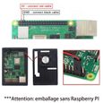 Starter kit pour Raspberry Pi 4 B,Micro HDMI câble,32 Go Micro SD Carte,Alimentation,Ventilateur,Dissipateur(Sans Raspberry Pi)-1
