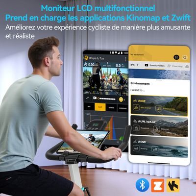 BH - Vélo De Biking Vienna Avec Volant D'Inertie De 20kg