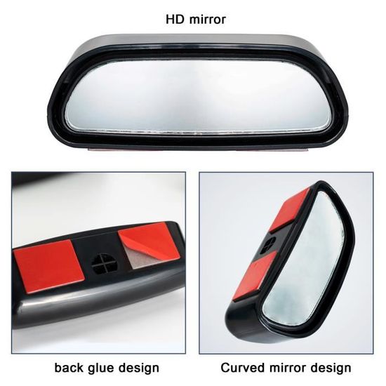 2 Rétroviseurs Angle Mort Pour Opel Corsa F (2019-2022) - Ventouse, 360° Réglables, Grand Angle - 3