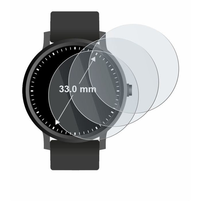 Protection D'écran Verre Mat BROTECT Pour Garmin Forerunner 955 Solar / 955 - 3 Films - Anti-reflet, Dureté 9H