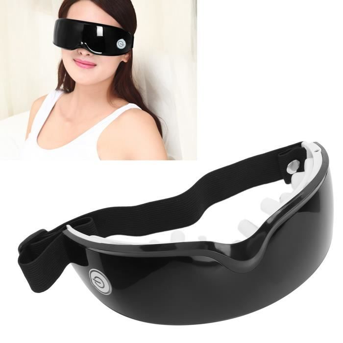 Masque De Massage Des Yeux TECH DISCOUNT - Multi-modes, Chaleur, Vibration, Charge USB