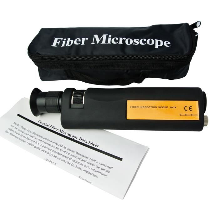 Microscope de poche lumineux
