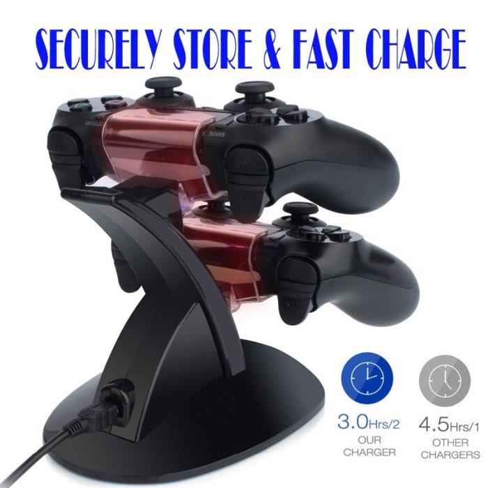Support Jeux Ps4 Et Chargeur Manette Ps4 TowerFury