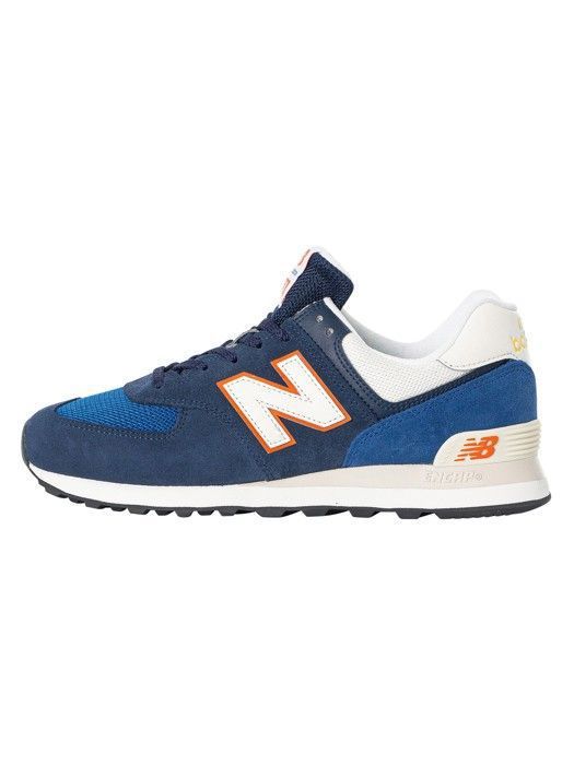 New balance 574 bleu et orange outlet