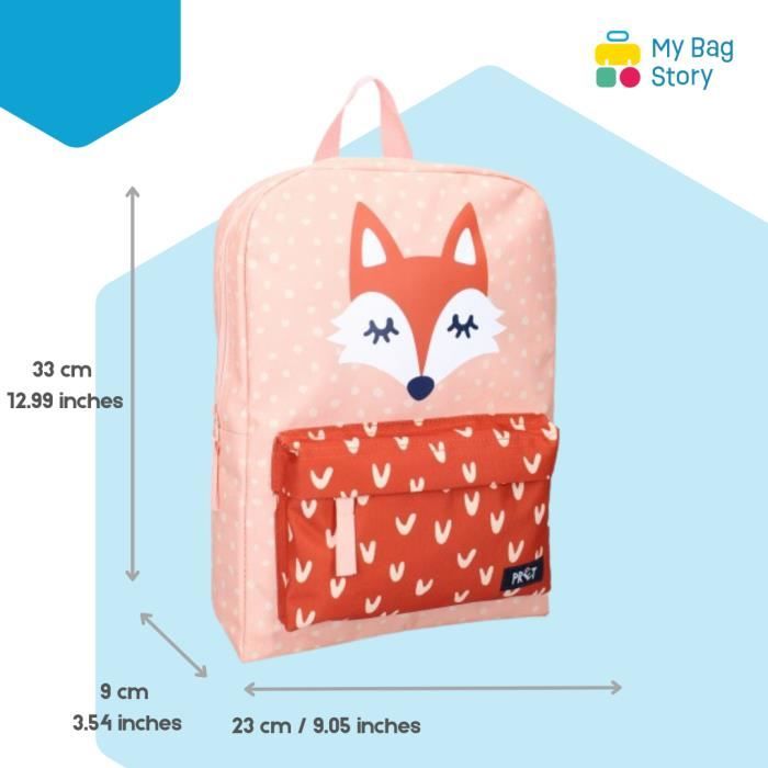 Cartable maternelle renard shop