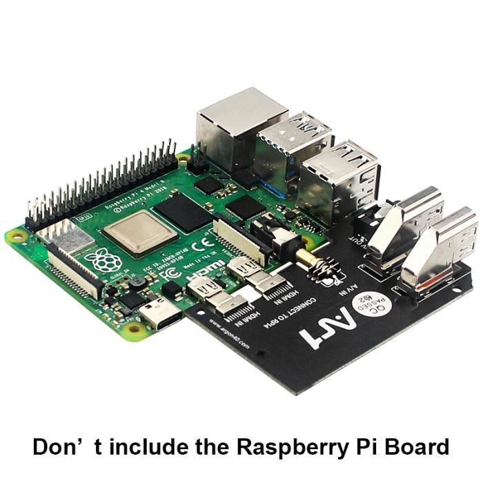 Boîtier Alu ARGON ONE passif pour Raspberry-Pi 4