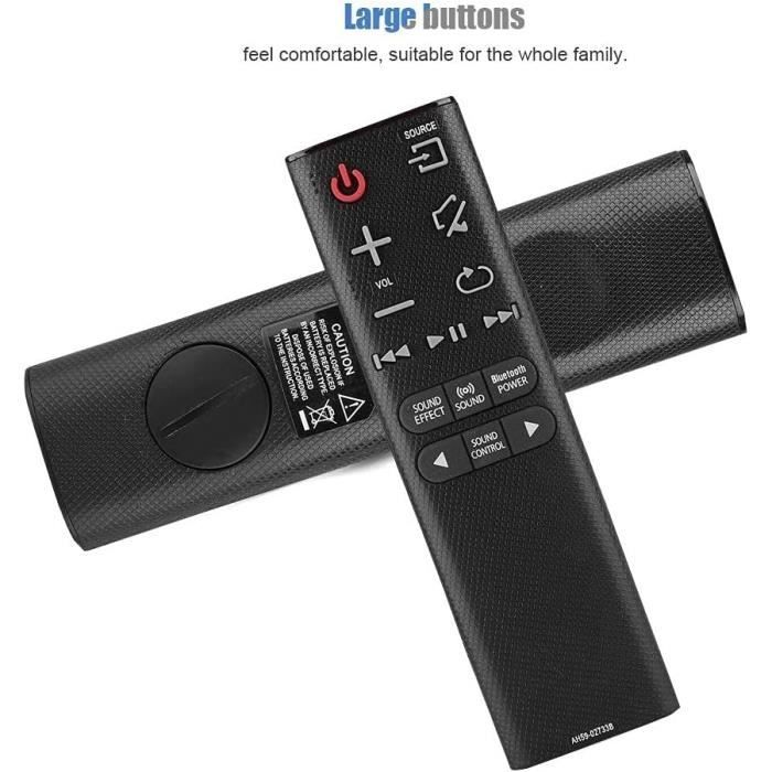 Télécommande de barre de son, télécommande de caisson de basses filaire  Bluetooth audio multifonction pour Samsung Ps-Wj6000